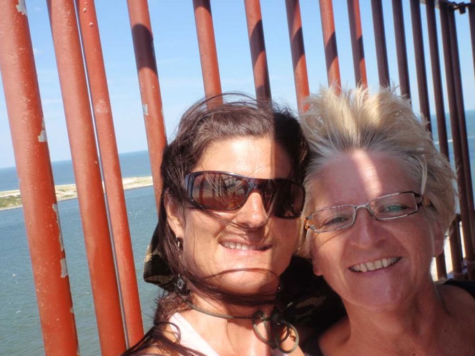 A Sabine und Beatrix am Old Barney [Desktop Auflösung]