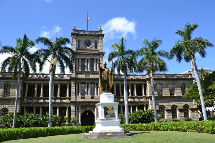 Oahu 207 King Kamehameha Statue [Desktop Auflösung]