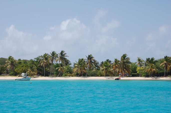 Tobago Cays Einfahrt [Desktop Auflösung]